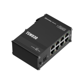 Teltonika Switch | TSW030 | Unmanaged | DIN rail mountable | 10/100 Mbps (RJ-45) ports quantity 8 | 