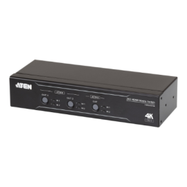 Aten 2x2 True 4K HDMI Matrix Switch with Audio De-Embedder VM0202HB