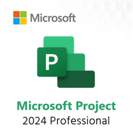 Microsoft Project Professional 2024 Online Product Key License 1 License Downloadable NR EP2-07001 All Languages