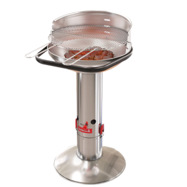 Barbecook Charcoal Barbecue Loewy 50 SST, 51.5 x 56 x 99 cm BC-CHA-1005 Silver
