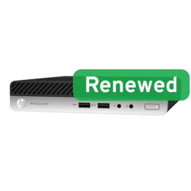 HP Renewed Grade A ProDesk 400 G4 Intel Core i3