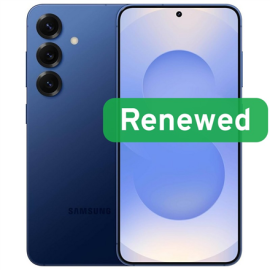 Samsung Renewed Grade A Galaxy S25 Navy