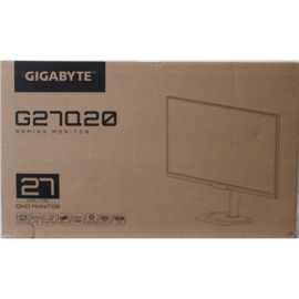 SALE OUT. GIGABYTE GAMING MONITOR 27" G27Q20 SALE OUT. G27Q20 EK 27 "