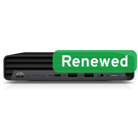HP Renewed Grade B EliteDesk 805 G6 Desktop Mini AMD Ryzen 5 PRO
