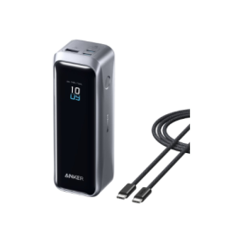 Anker Prime Power Bank 220W B2C , Black 20000 mAh USB-A, 2 x USB-C