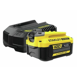 Stanley SFMCB14M1-QW 18V V20 Battery Starter Kit - 1 x 4Ah