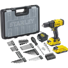 Stanley Screwdriver Kit, 18 V, 2 Ah accumulator SFMCD700D2A-QW
