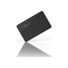 FIXED Tag Card with Find My support, black Fixed