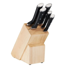 TEFAL Set of 5 Knives with Comfort Touch holder K232S574