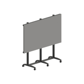 EDBAK Floor stand TRV400.006 Videoconferencing trolley for Samsung Height adjustment