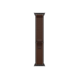 APPLE 49mm Dark Umber Trail Loop - M/L - Black Titanium Finish