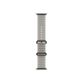 APPLE 49mm Translucent Grey Ocean Band - Black Titanium Finish Apple