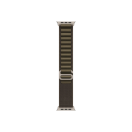 APPLE 49mm Dark Olive Alpine Loop - Medium - Natural Titanium Finish Apple
