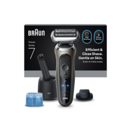Braun 72-C7200cc Series 7 Shaver, Black/Gold Braun