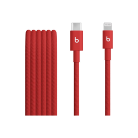 Apple USB-C to Lightning Woven Cable (1.5 m) - Rapid Red Apple