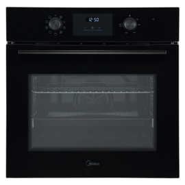 Midea MBO65M80D2-BK Oven, Built-in, Electric, Width 59.5 cm, Touch Display, Black Midea