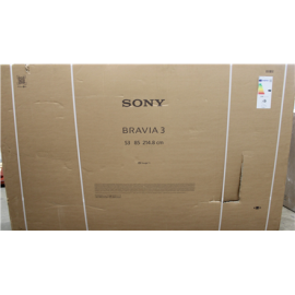 SALE OUT. Sony K85S35BP Bravia 3 85" (215cm) 4K Ultra HD Smart Google D-LED TV SALE OUT. Sony