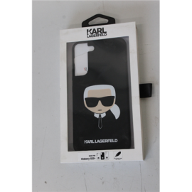 SALE OUT. Karl Lagerfeld KLHCS22MSLKHBK S22+ S906 black hardcase Silicone Karl`s Head DIRTY PACKAGING SALE OUT. Karl Lagerfeld DIRTY PACKAGING