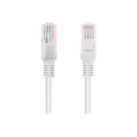 Lanberg Patchcord CAT.5E UTP 0.5M fluke passed 10-pack, White PCU5-20CC-0050-W