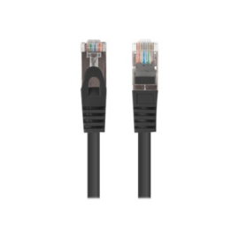 Lanberg Patchcord CAT.6 FTP 1M fluke passed 10-pack, Black PCF6-20CC-0100-BK