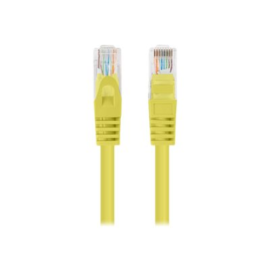 Lanberg Patchcord CAT.5E UTP 1M fluke passed 10-pack, Yellow PCU5-20CC-0100-Y