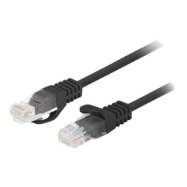 Lanberg Patchcord CAT.6 UTP 1.5M fluke passed 10-pack, Black PCU6-20CC-0150-BK