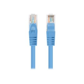 Lanberg Patchcord CAT.6 UTP 1M fluke passed 10-pack, Blue PCU6-20CC-0100-B