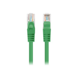 Lanberg Patchcord CAT.6 UTP 0.5M fluke passed 10-pack, Green PCU6-20CC-0050-G