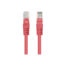 Lanberg Patchcord CAT.6 UTP 0.5M fluke passed 10-pack, Red PCU6-20CC-0050-R