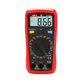 UNI-T UT133B Digital Multimeter, CAT III, Diode Test