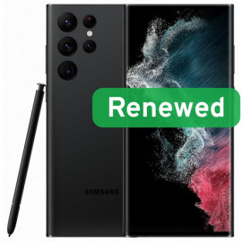 Samsung Renewed Grade B Samsung Galaxy S22 Ultra Phantom Black