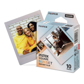 Fujifilm Instax Square Sunset Instant Film, 10 Sheets