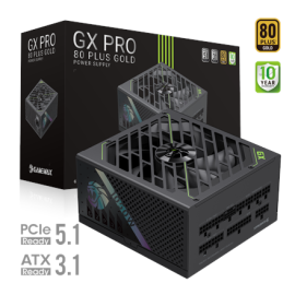 Gamemax Power Supply, 80 PLUS, Gold GX PRO 1050G 1050 W