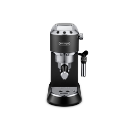 Delonghi Dedica Pump Espresso EC685.BK Pump pressure 15 bar Built-in milk frother Semi-automatic 1300 W Black/Stainless Steel