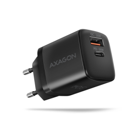 AXAGON Sil wallcharger 2x port (USB-A + USB-C)