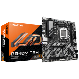 Gigabyte B840M D2H | Processor family AMD | Processor socket AM5 | DDR5 | Supported hard disk drive 