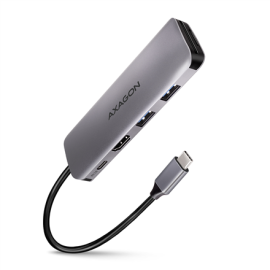 AXAGON SuperSpeed USB-C COMBO 5in1 Hub | HMC-5