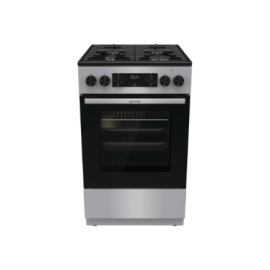 Gorenje Cooker | GK5C42SF | Hob type Gas | Oven type Electric | Grey | Width 50 cm | Depth 59.4 cm