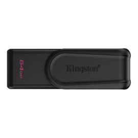 Kingston USB Flash Drive | DataTraveler Exodia S | 64 GB | USB 3.2 Gen 1 | Black