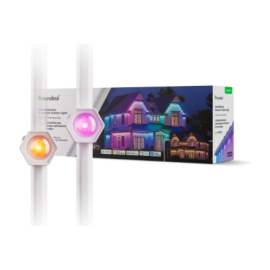 Nanoleaf Smart Multicolor Permanent Outdoor Lights Smarter Kit