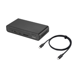 Asus Triple Display USB-C Dock Duo DC301 Duo | 90XB0A5N-BDS010 | Ethernet LAN (RJ-45) ports 1 | Disp