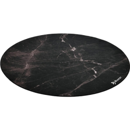 Arozzi Zona Round Floor Pad | Black Marble