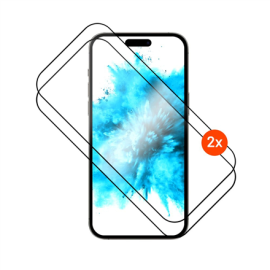 Fixed Screen protector | Apple | iPhone 17 | Tempered glass | Black | Full Cover 2.5D