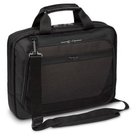 Targus CitySmart Slimline Topload | Fits up to size 14 " | Laptop Case | Black/Grey