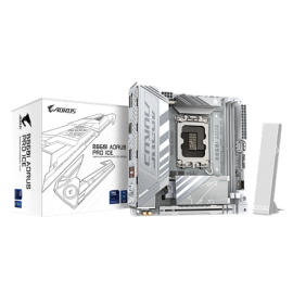 Gigabyte B860I AORUS PRO ICE | Processor family Intel | Processor socket LGA1851 | DDR5 | Supported 