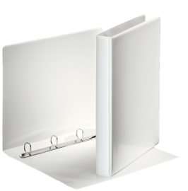 Binder Esselte Panorama, A4 / 38 mm, 4-ring ø20mm, white 0806-003