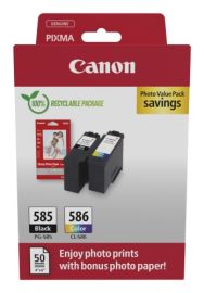 Canon PG-585/CL-586 (6205C004) Photo value pack Ink Cartridge Multipack, BK/CMY