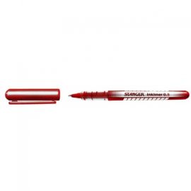 STANGER Rollerball Solid Inkliner 0.5 mm, red, 1 pcs. 7420003