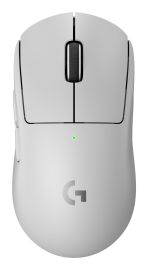 MOUSE USB WRL PRO X SUPERLIGHT/WHITE 910-006639 LOGITECH