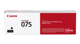 Canon CRG 075 BK (6365C002) Toner Cartridge, Black